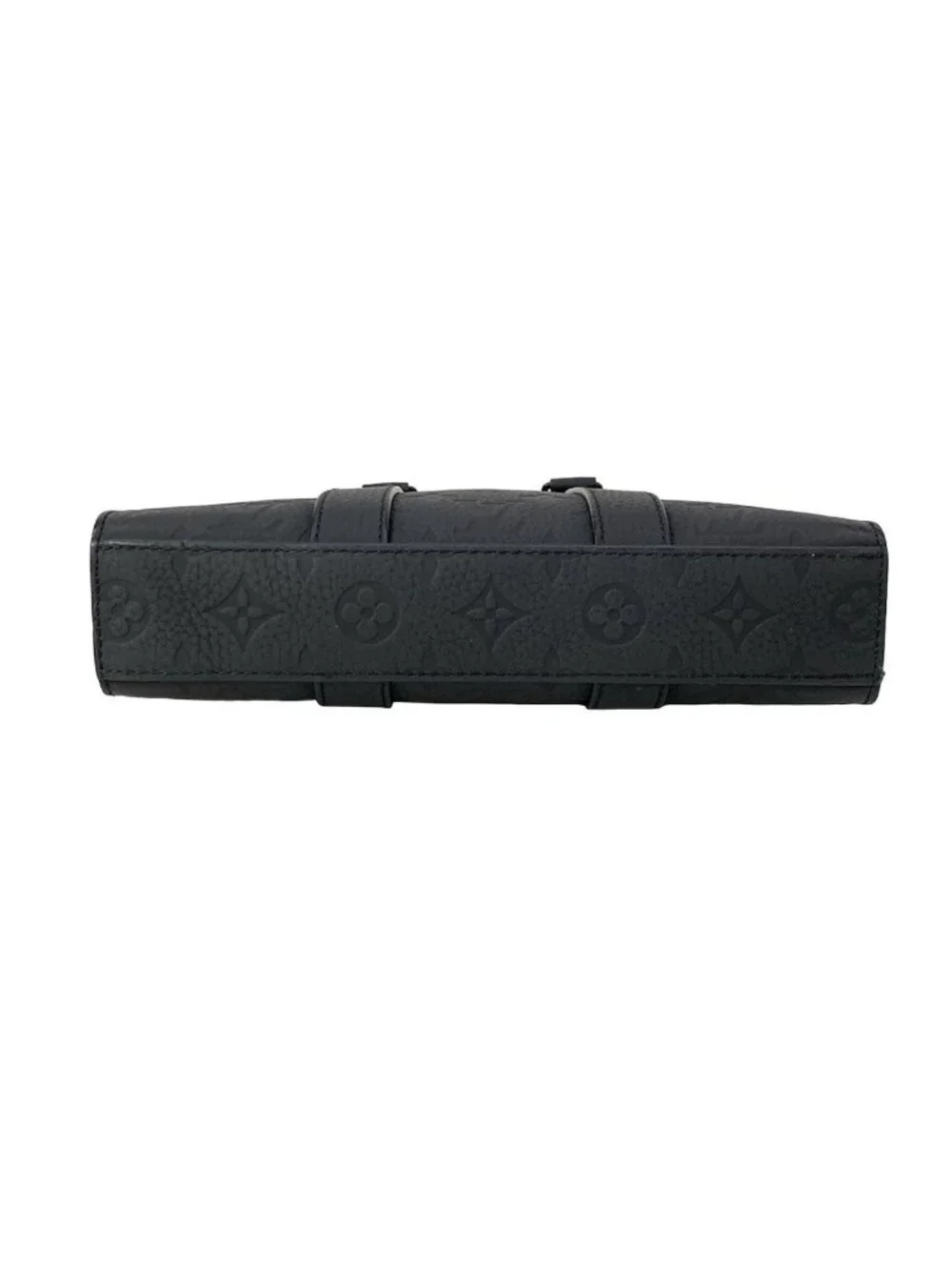 Louis Vuitton Handbag Taurillon Monogram Sac Plat Cross Noir Leather Cowhide